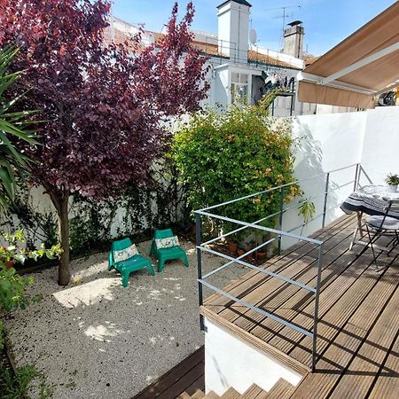 Apartment With Private Garden - Central Location Lissabon Exterior foto