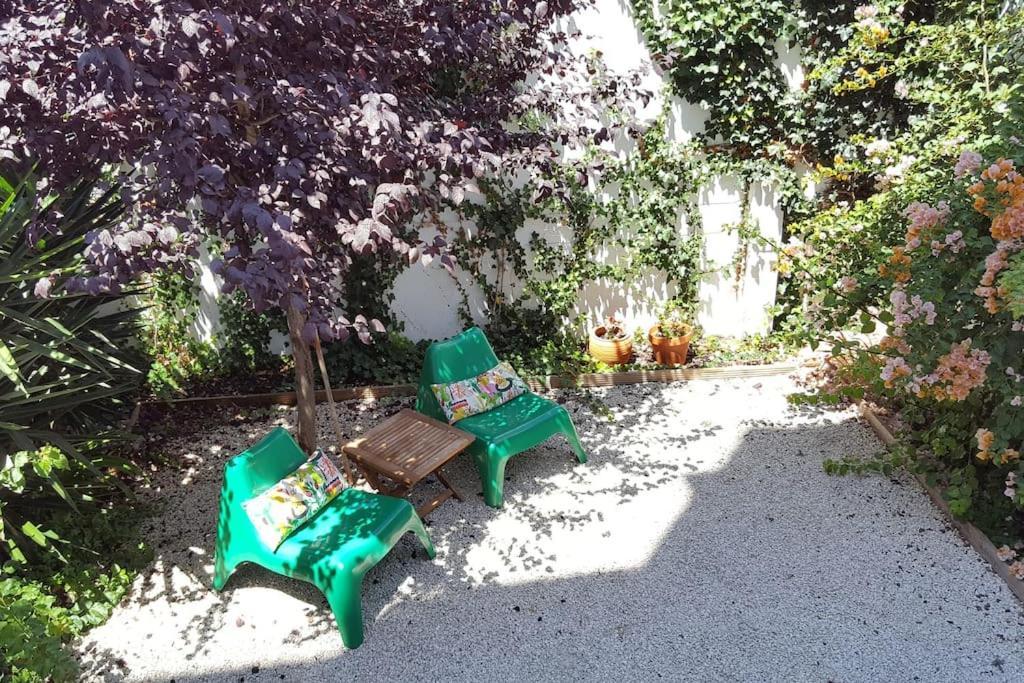 Apartment With Private Garden - Central Location Lissabon Exterior foto