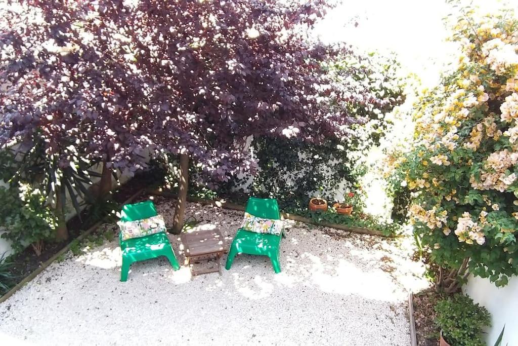 Apartment With Private Garden - Central Location Lissabon Exterior foto
